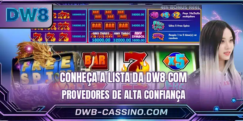 Conheça a lista da DW8 com provedores de alta confiança