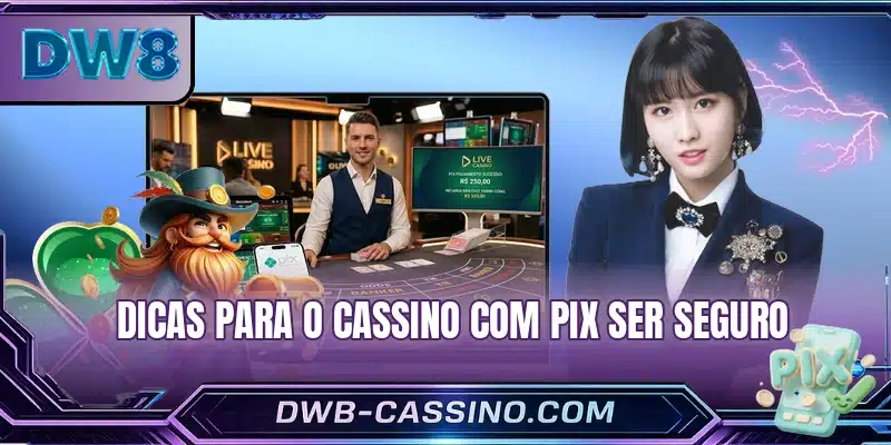 Dicas para o cassino com pix ser seguro