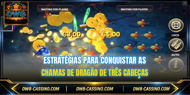 Estratégias para conquistar as chamas de Dragão de Três Cabeças