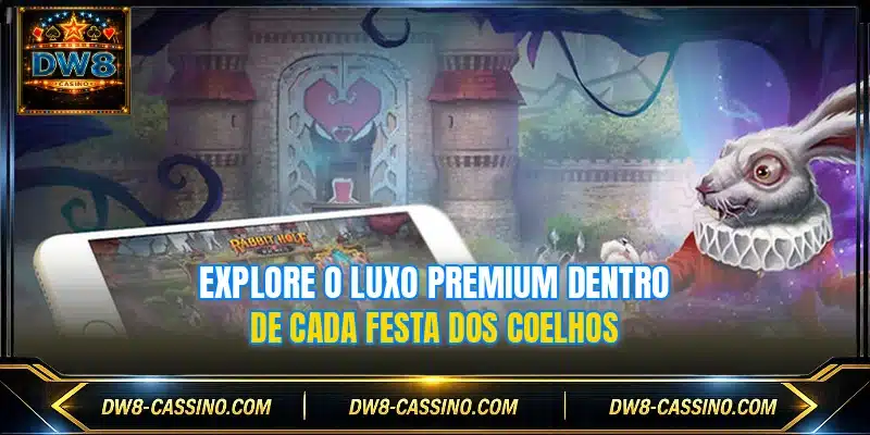 Explore o luxo premium dentro de cada Festa dos Coelhos