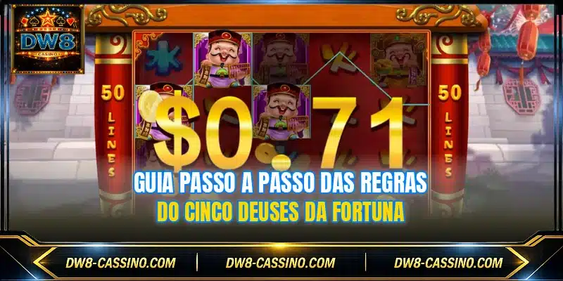 Guia passo a passo das regras do Cinco Deuses da Fortuna
