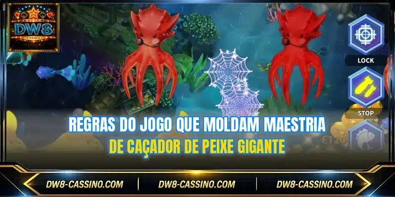 Regras do jogo que moldam maestria de Caçador de Peixe Gigante