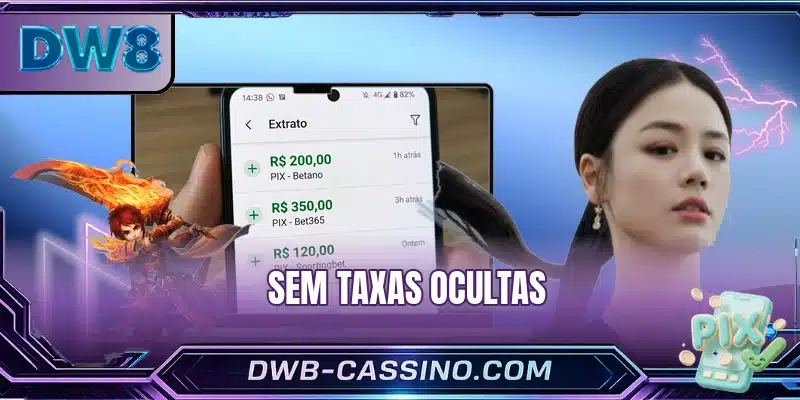 Sem taxas ocultas