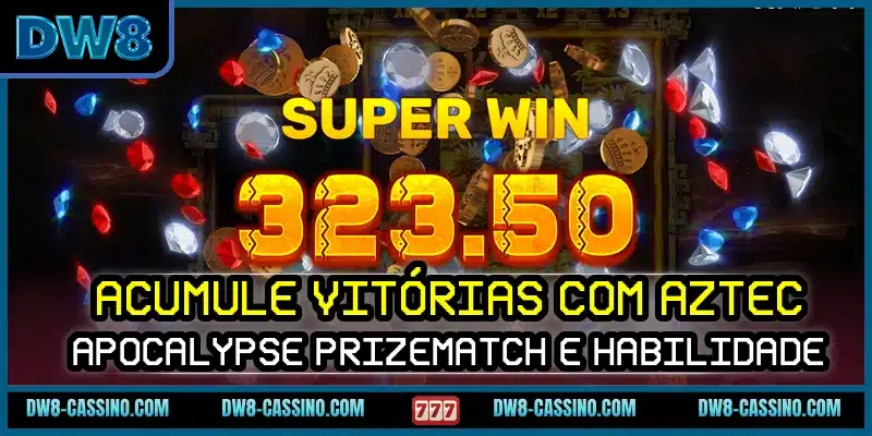 Acumule vitórias com Aztec Apocalypse PrizeMatch e habilidade