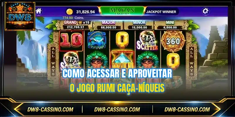 Como acessar e aproveitar o jogo Rumi Caça-Níqueis