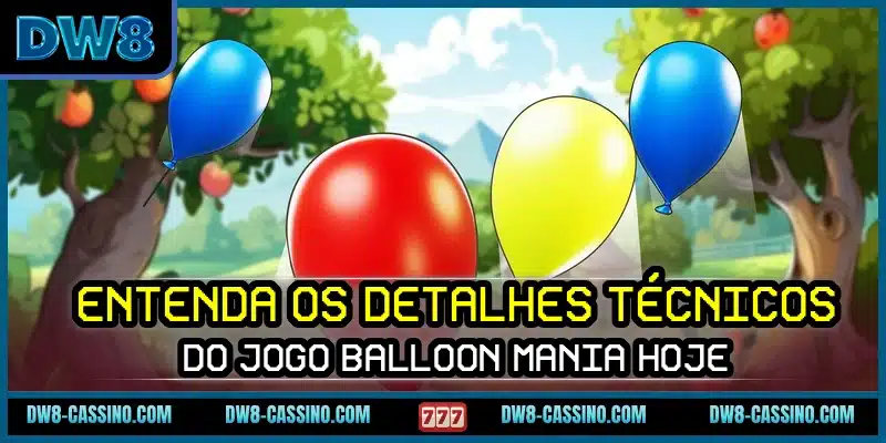 Entenda os detalhes técnicos do jogo Balloon Mania hoje