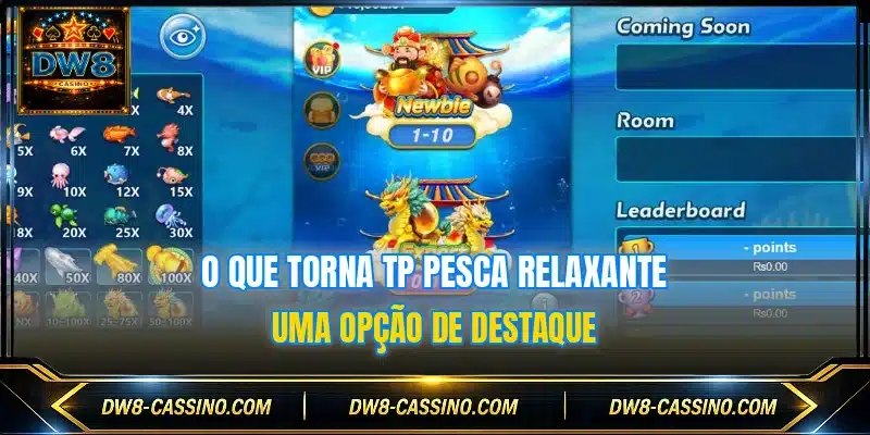 O que torna TP Pesca Relaxante uma opção de destaque